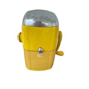 Vintage Yellow Ice O May ice Crusher